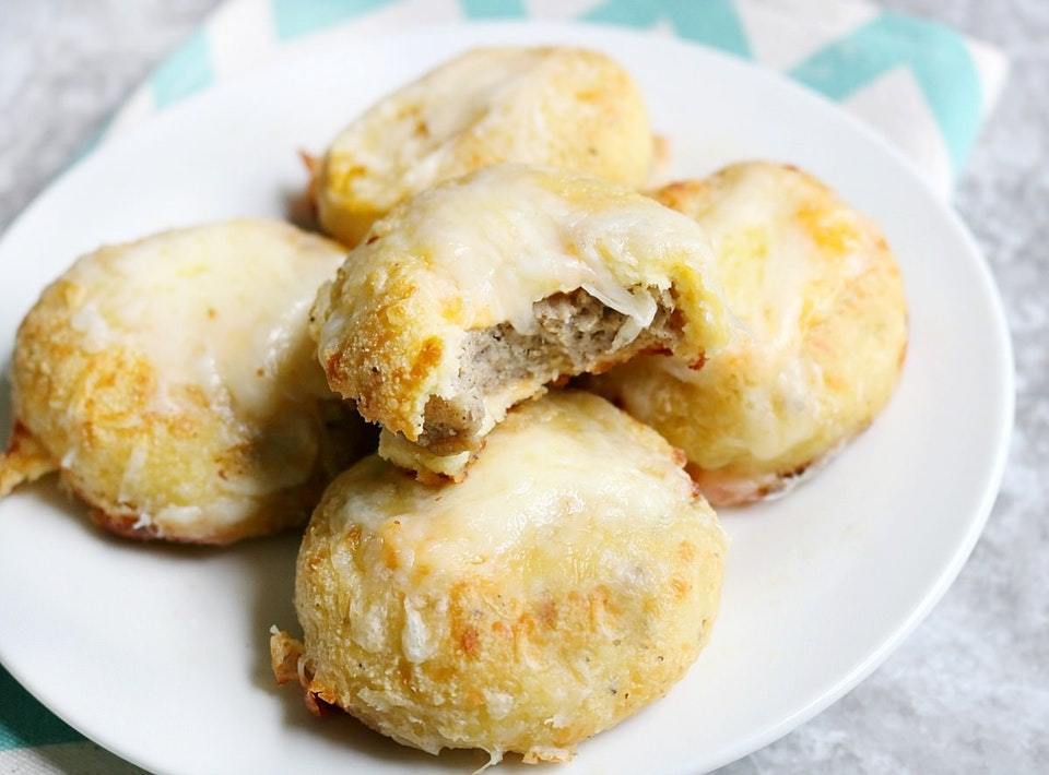 Keto sausage cheese biscuits. The best thing I’ve ever eaten.