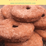 MELT IN YOUR MOUTH DELICIOUS! KETO DOUGHNUTS (3G NET CARB)