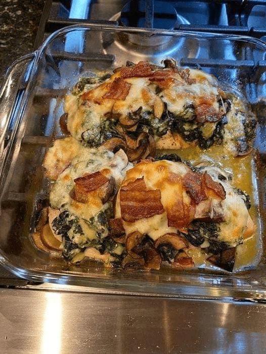 Keto low carb smothered chicken net carb 3g