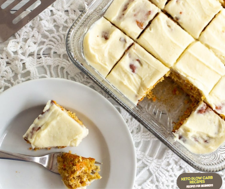 Almond Flour Carrot Cake