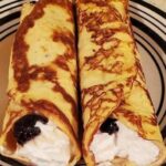 Low Carb Cream Cheese Crepes