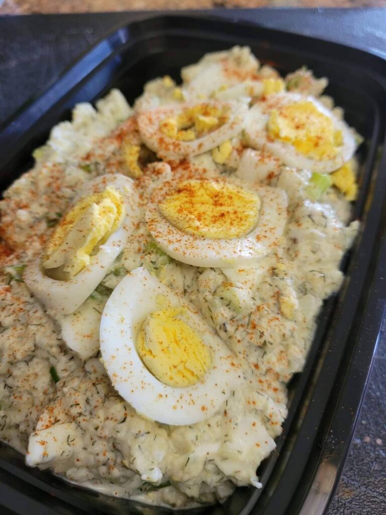 Keto Cauliflower Salad Recipe