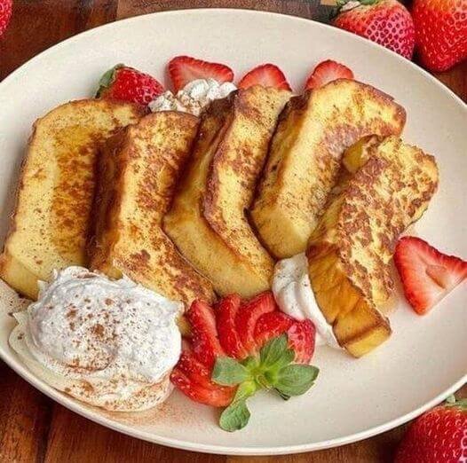 French Toast…… with no Bread