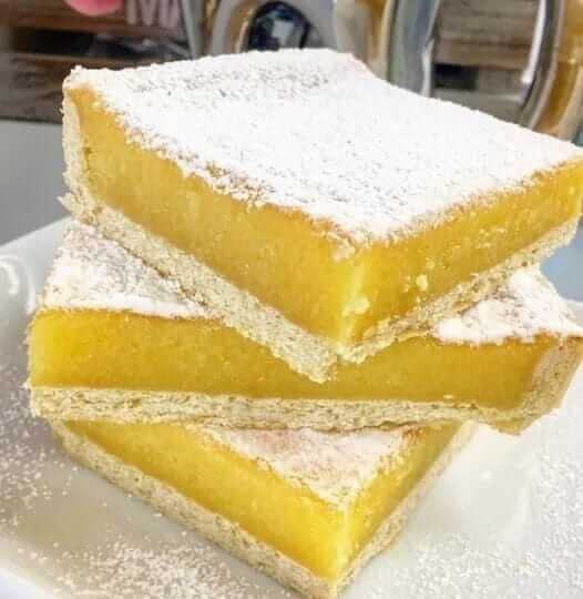 Keto Lemon Cheesecake Bars