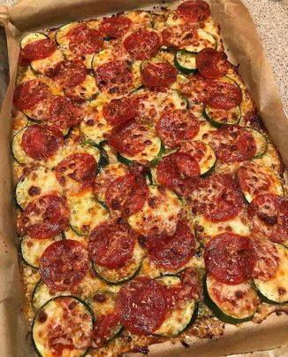 Keto Zucchini Pizza Bites