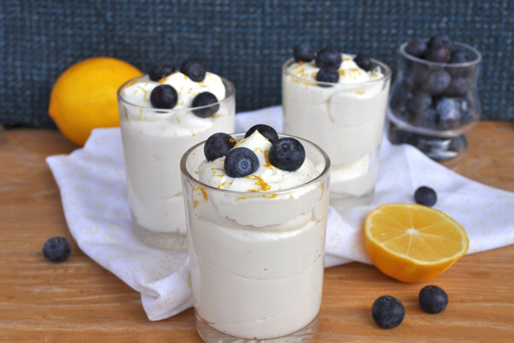 Keto Lemon Cheesecake Mousse