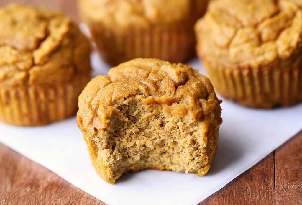 Fluffy Keto Pumpkin Muffins