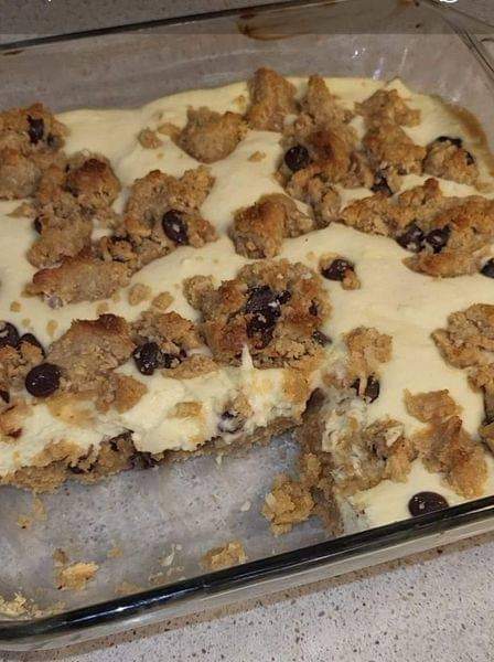 Low Carb Choc Chip Cheesecake Bars