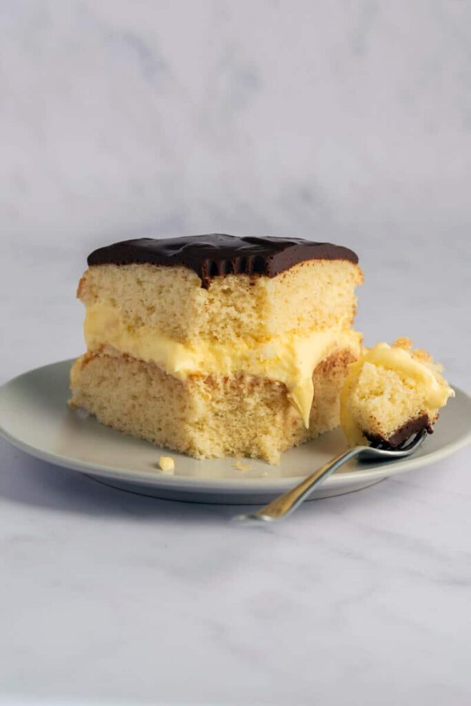 Keto Boston Cream Pie