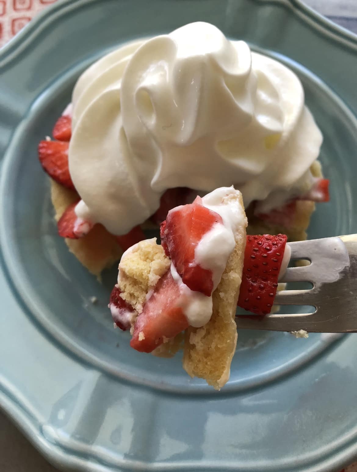 Keto Strawberry Shortcake Recipe with 90-Second Bread