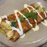 5-Ingredient Salsa Verde Chicken Burritos