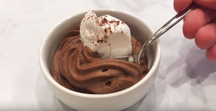 keto chocolate mouse only 3 ingredient