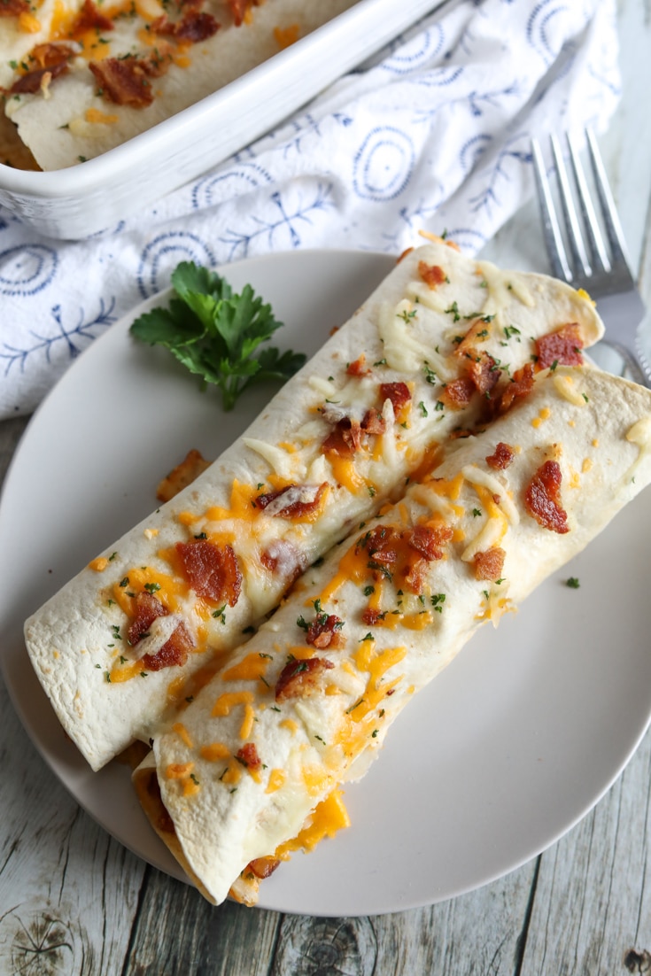 Healthy Low-Carb Breakfast Burritos (Make Ahead for Meal Prep)
