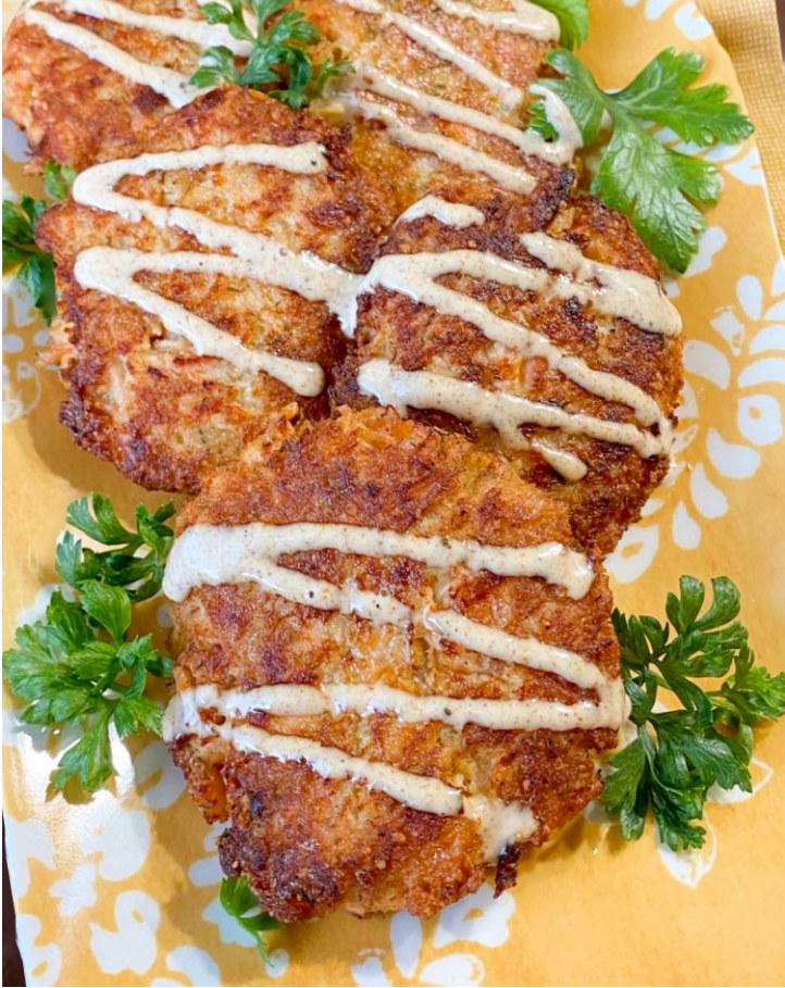 Tuna Patties made in the Air Fryer