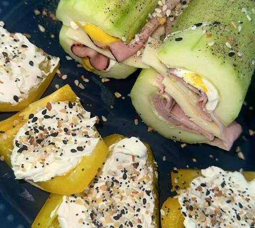 Keto Friendly Low Carb Cucumber Sandwiches