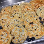 Keto Blueberry Pancakes with almond flour
