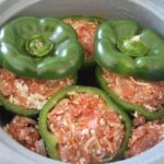 Stuffed Bell Peppers in the Slow Cooker