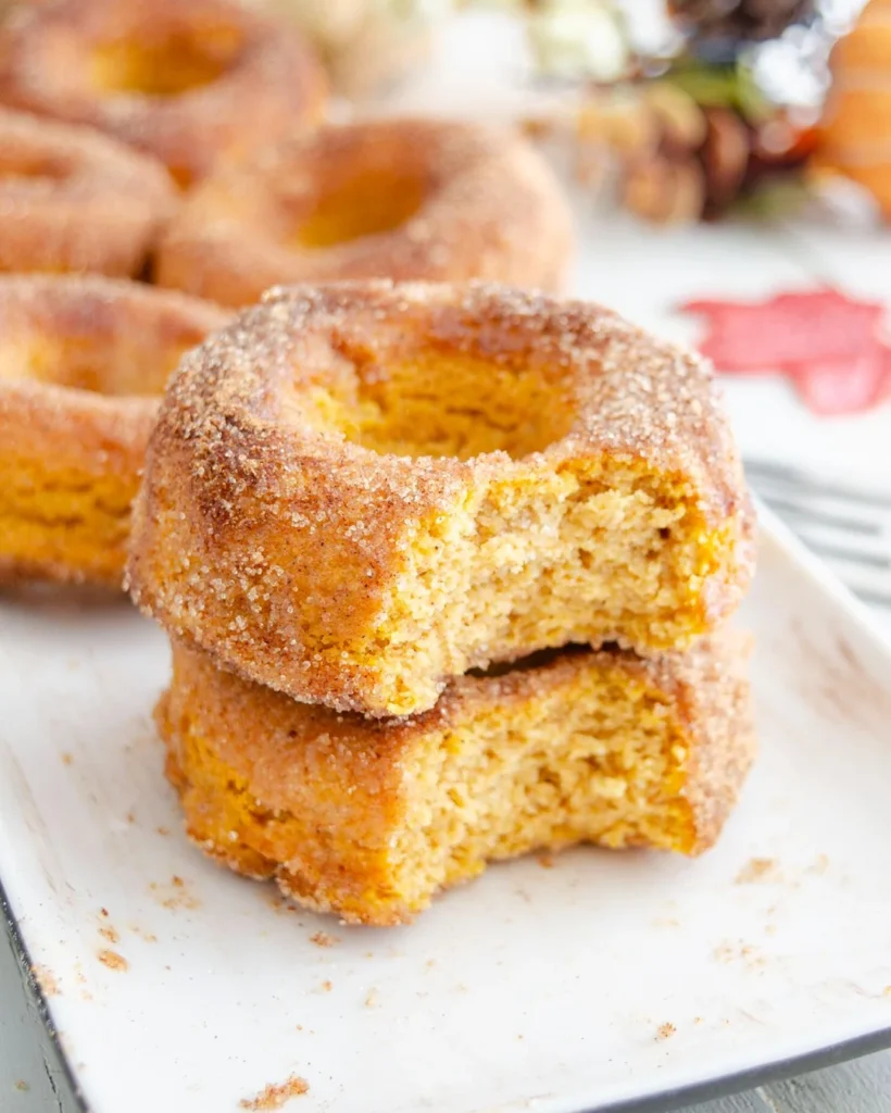 Keto Pumpkin Spice Donuts