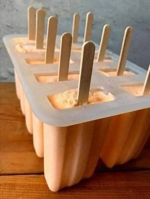 Easy Freezy Orange Creamsicles