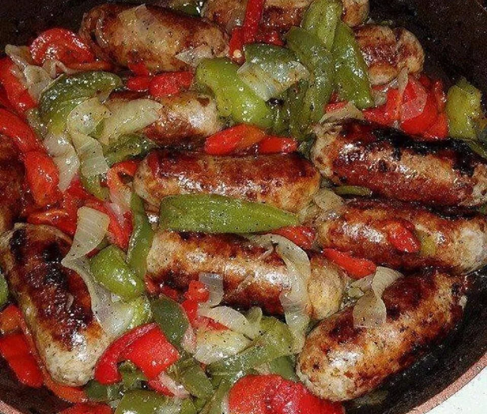 Sausage Peppers and Onions