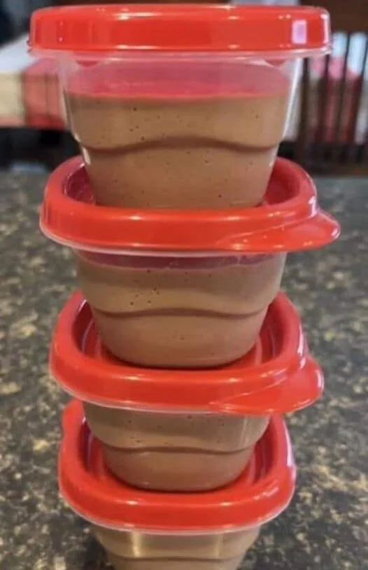 Chocolate Cheesecake Mousse Jars