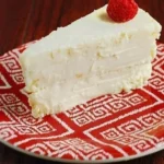 0 Point Crustless vanilla cheesecake