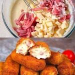 keto Ham and Cheese Croquette