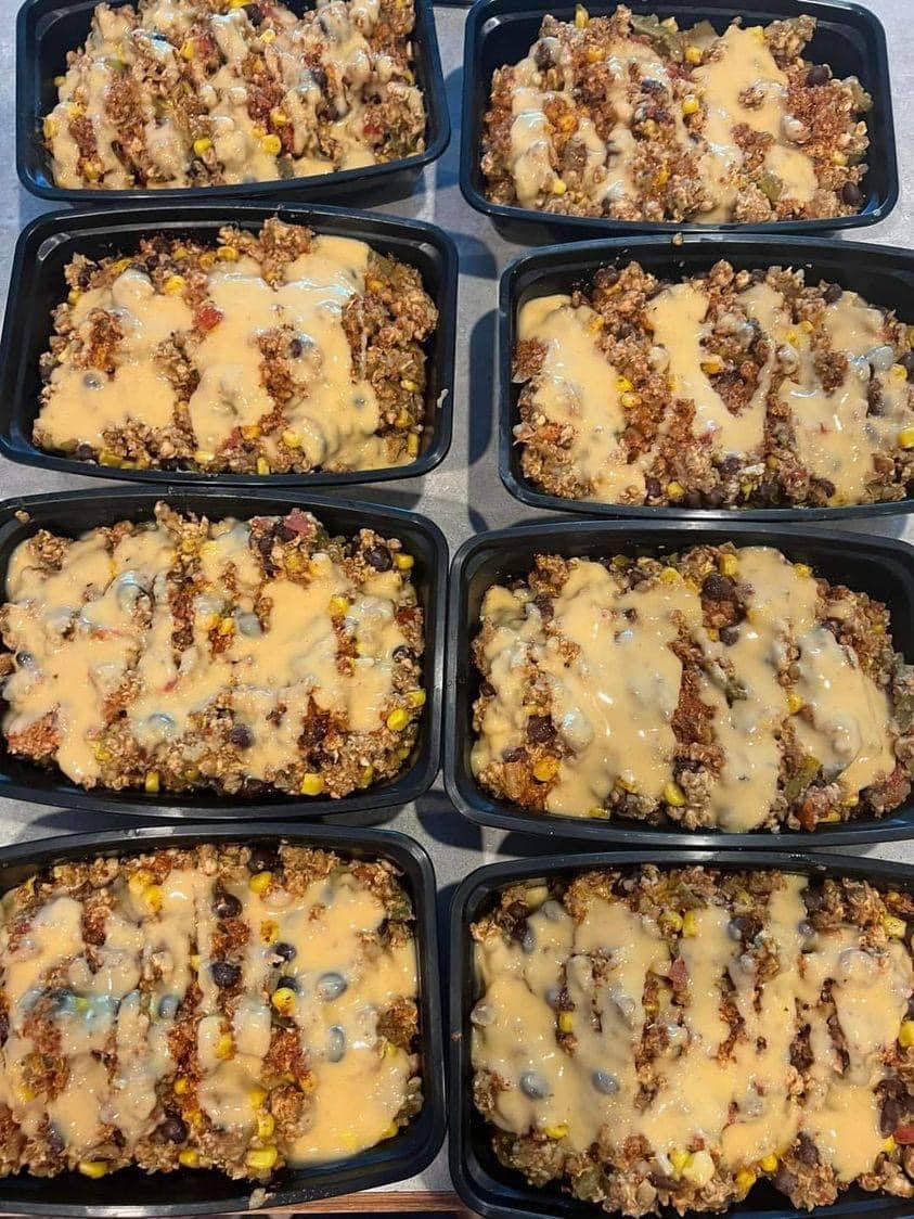 Protein-Packed Mexican Casserole With Cauliflower Rice