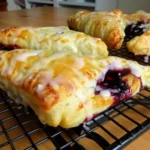 Lemon blueberry turnovers