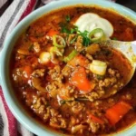 weight watcher Cheesy Taco Soup