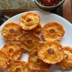 Keto Onion rings with cheese