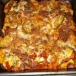 KETO ZUCCHINI PIZZA CASSEROLE