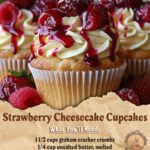 Keto Strawberry Cheesecake Cupcakes