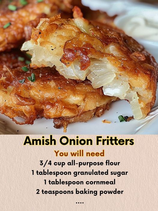 Keto Amish Onion Fritters