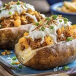 Keto Taco Stuffed Baked Potatoes Recipe