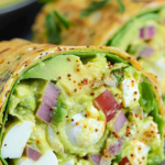 Keto Avocado Egg Salad Roll-Ups