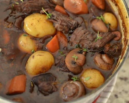 BEEF BOURGUIGNON RECIPE