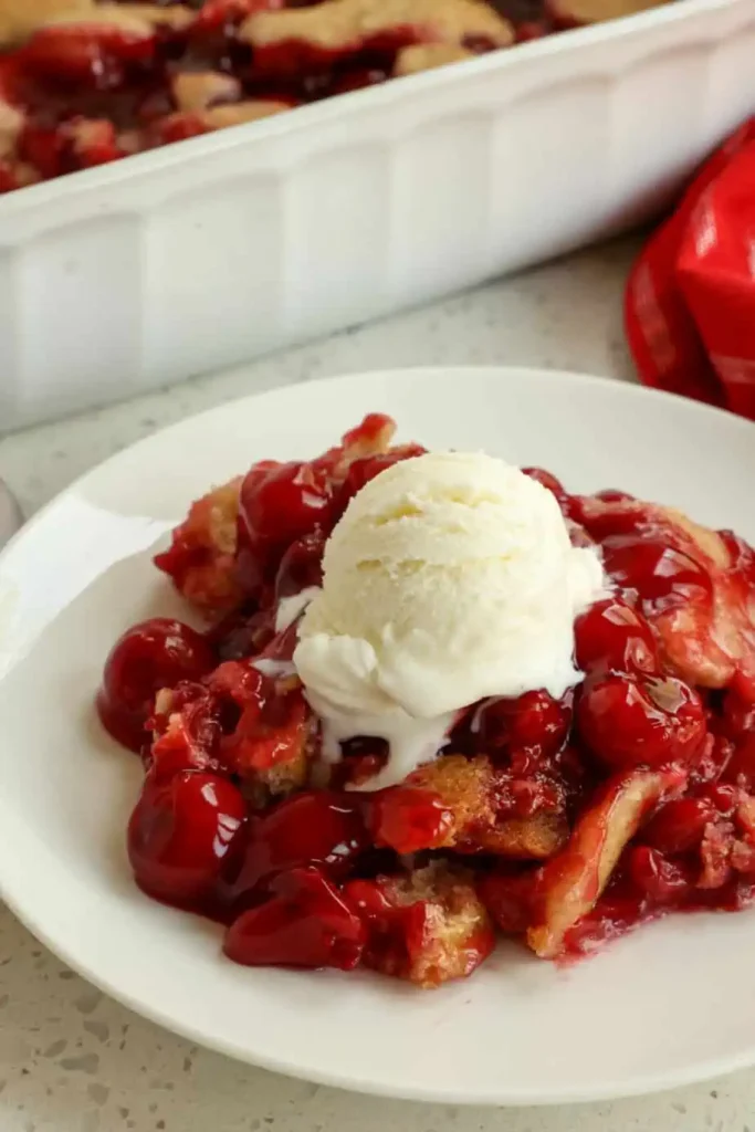 CHERRY COBBLER