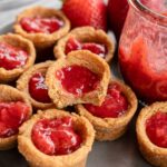 Keto Peanut Butter and Jelly Cookie Cups