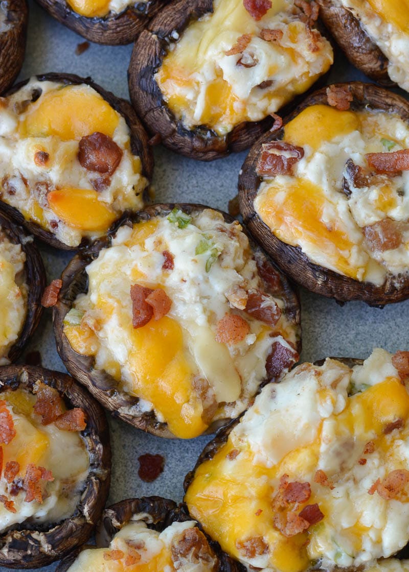 Keto Grilled Portobello Mushrooms