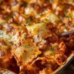 Keto Million Dollar Ravioli Casserole