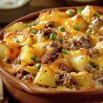 Keto Rustic Campfire Beef and Potato Casserole