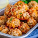 Keto Rotel Cream Cheese Sausage Balls