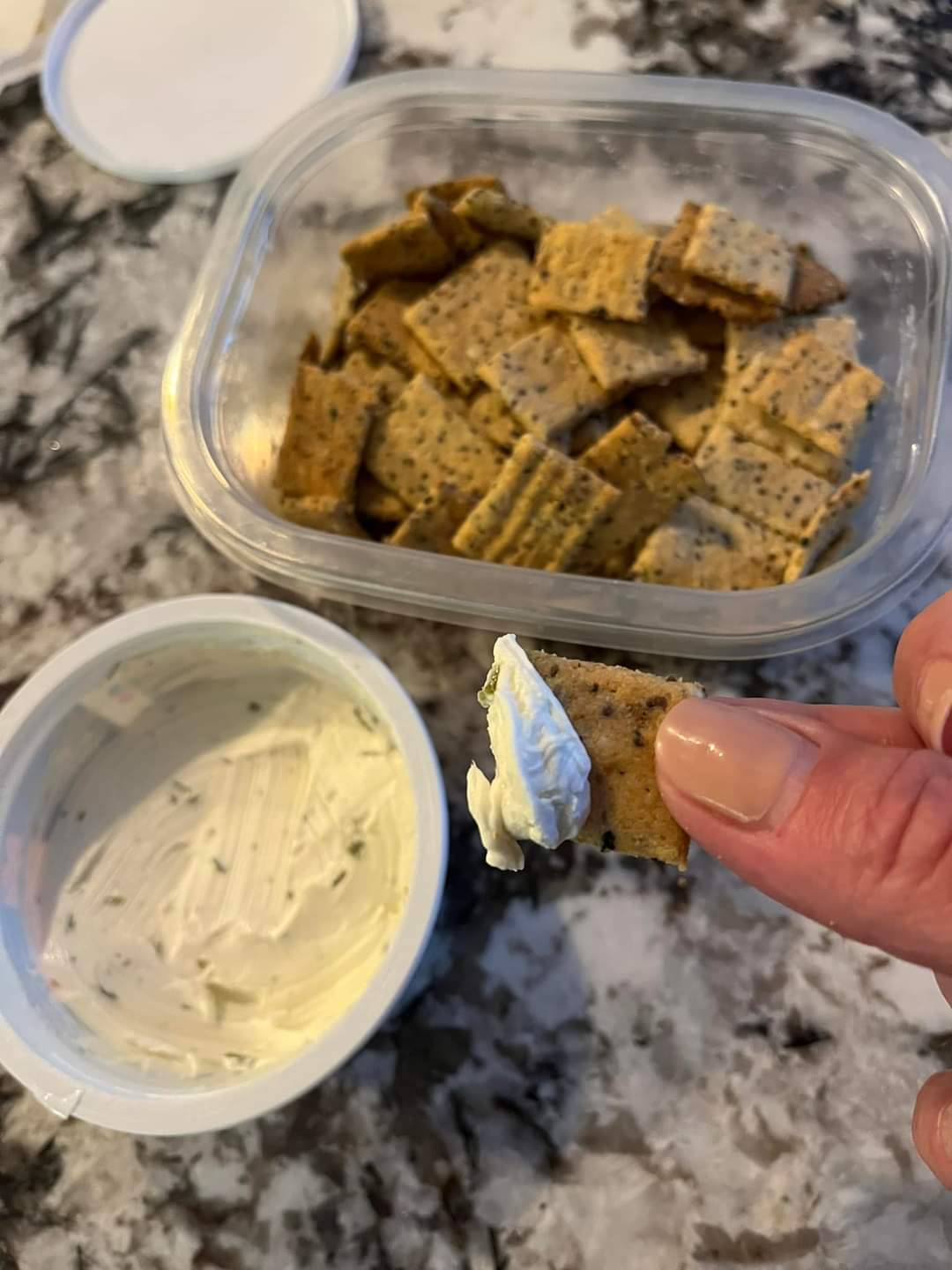 Keto Crackers with almond flour