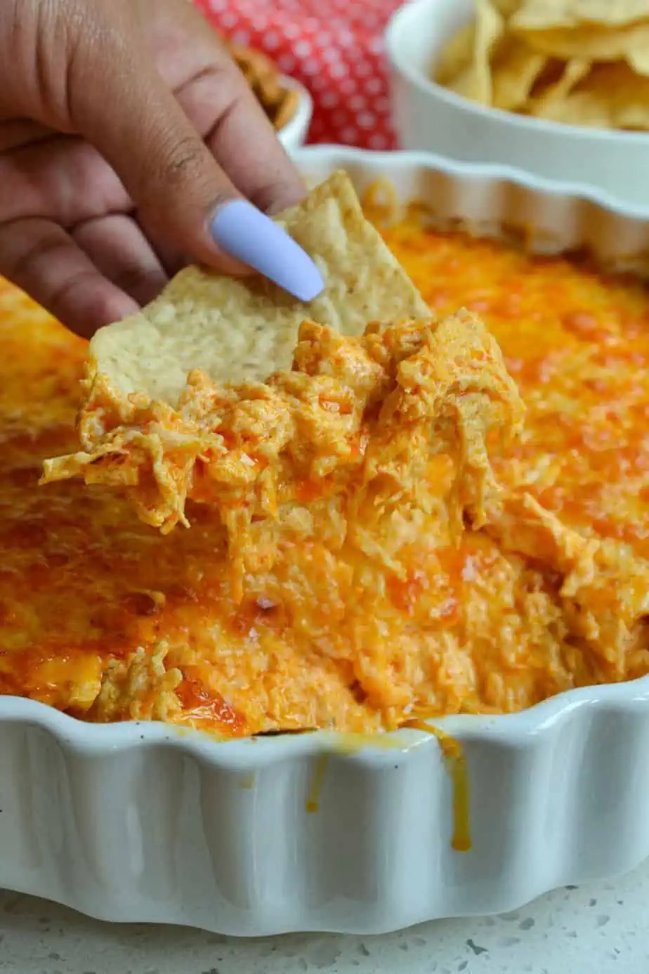 KETO BUFFALO CHICKEN DIP