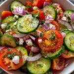 Greek Cucumber and Tomato Salad