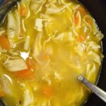 Keto Chicken Noodle soup