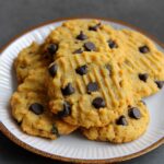 Keto Pumpkin Butter Chocolate Chip Cookies