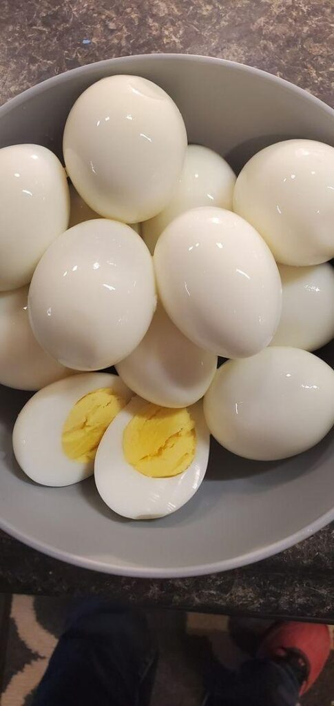 Air Fryer Hard-Boiled Eggs