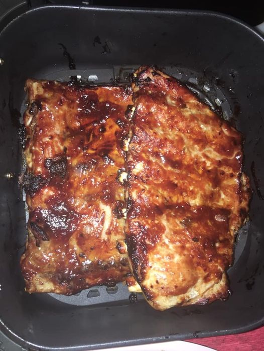 AIR FRYER DRY RUB RIBS